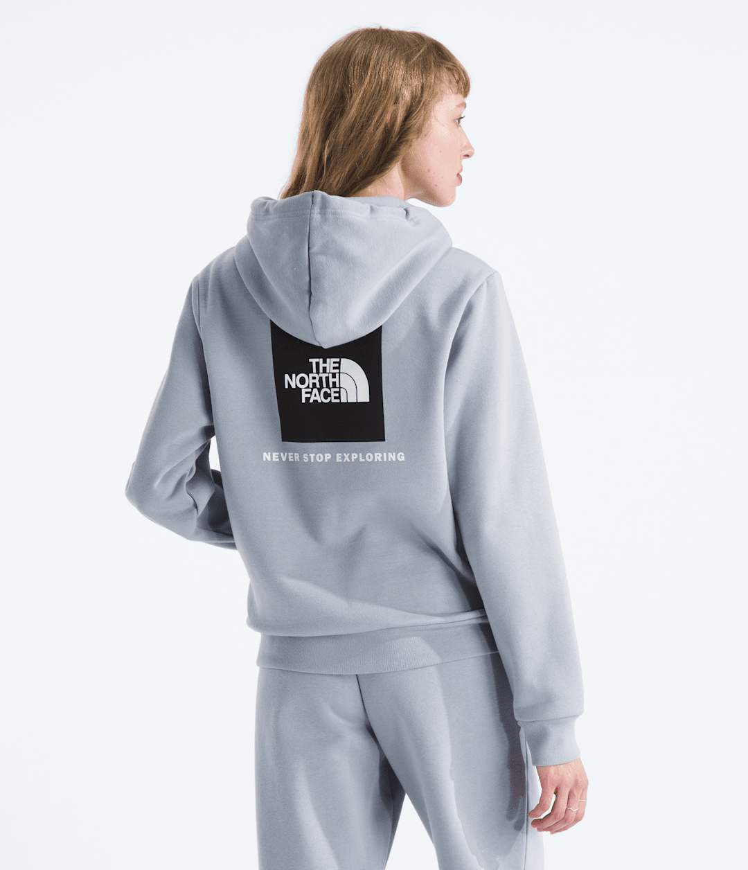 Women’s Evolution Box NSE Regular Hoodie Blue Flax