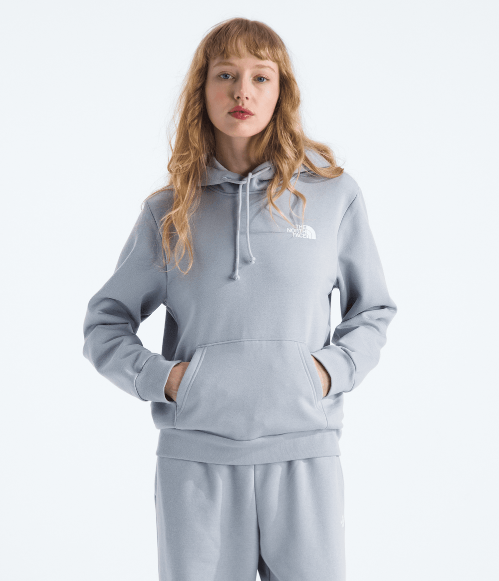 Women’s Evolution Box NSE Regular Hoodie Blue Flax