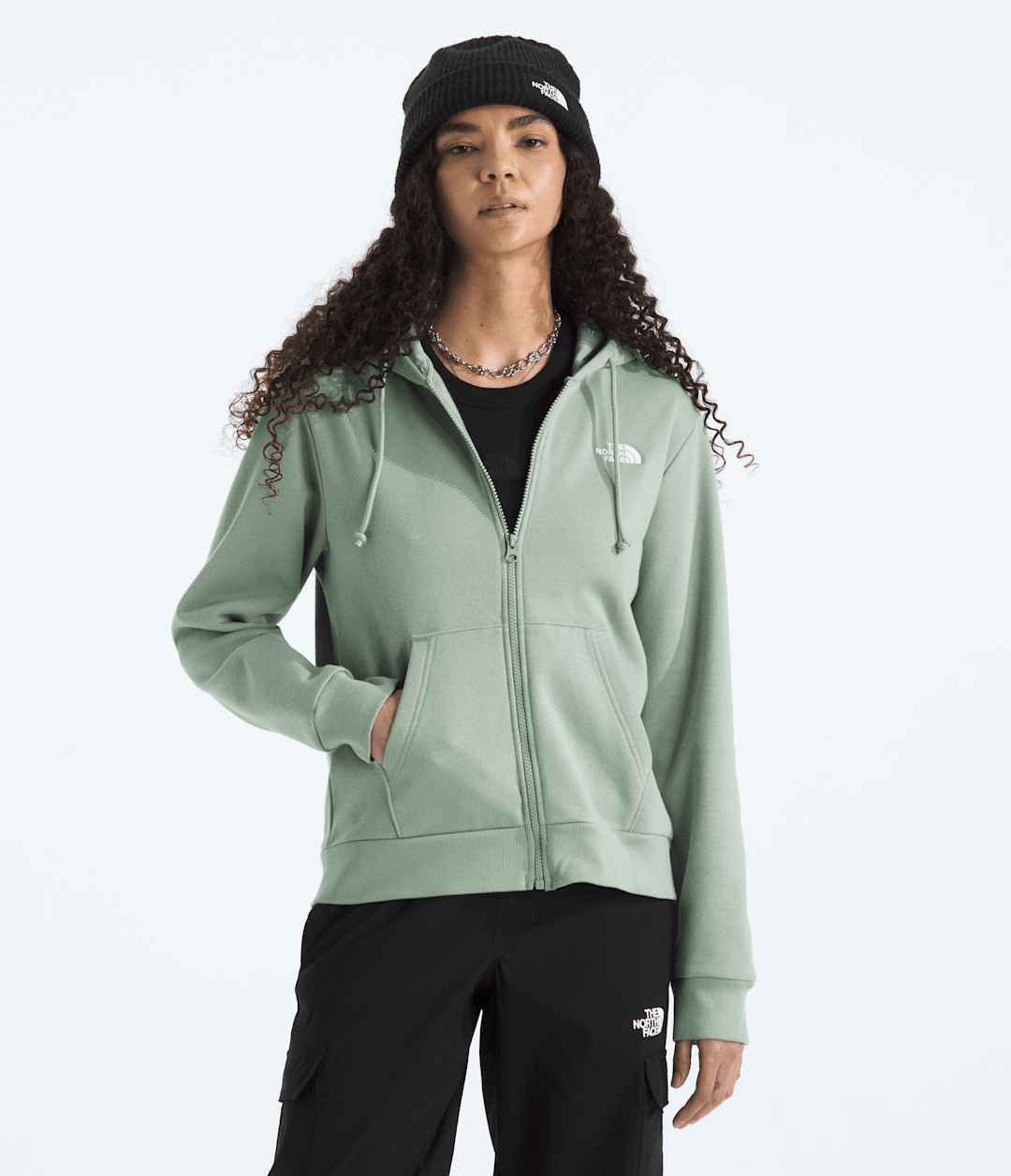Women’s Evolution Simple Dome Regular Full-Zip Hoodie Slate Moss