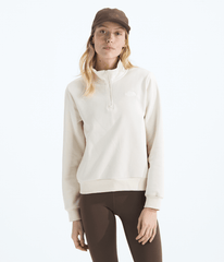 Women’s Evolution Simple Dome Regular ¼-Zip White Dune