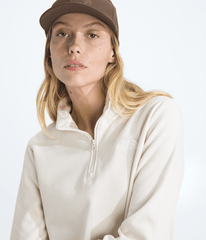Women’s Evolution Simple Dome Regular ¼-Zip White Dune