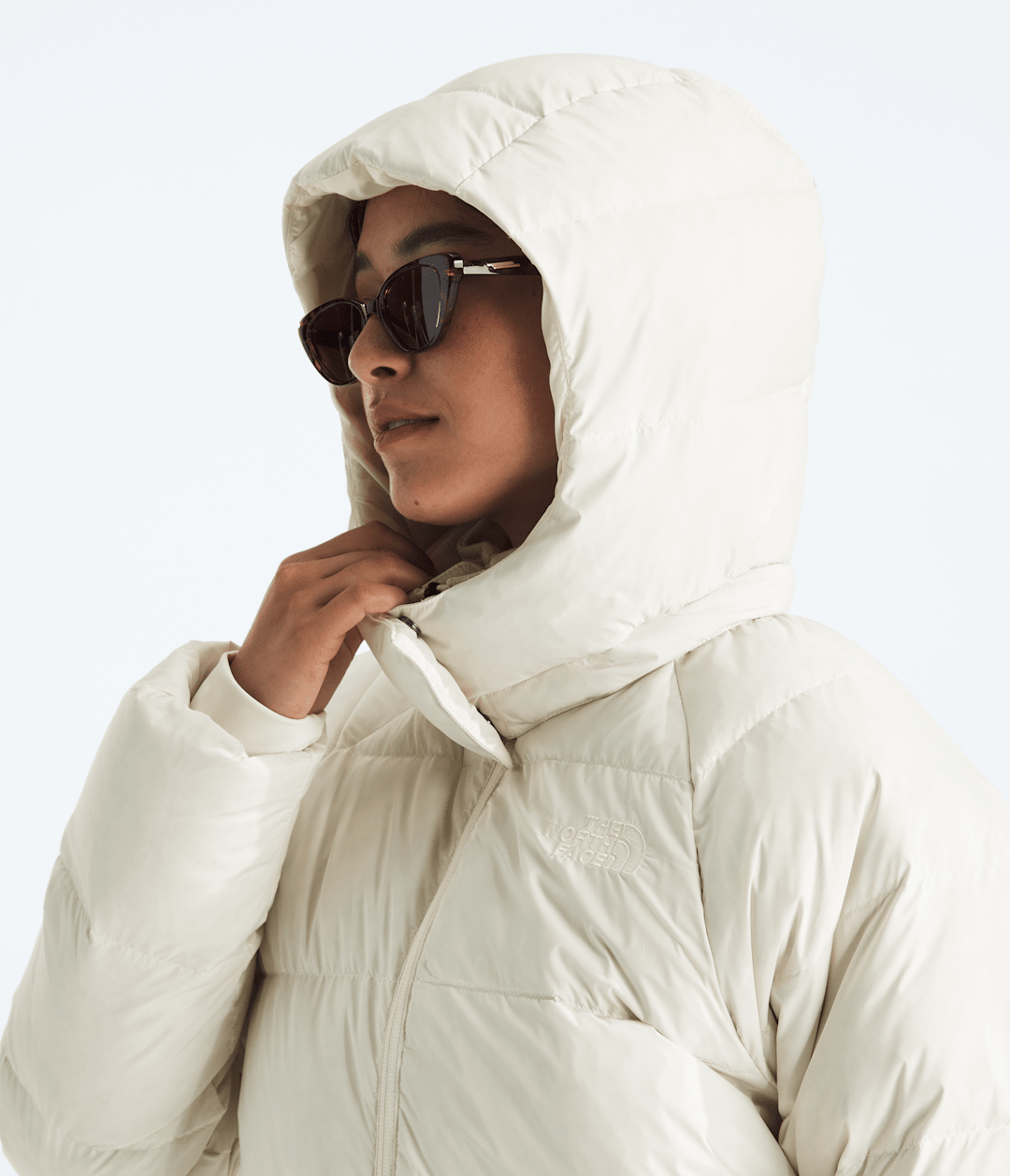 Women’s Hydrenalite™ City Long Down Hooded Parka White Dune