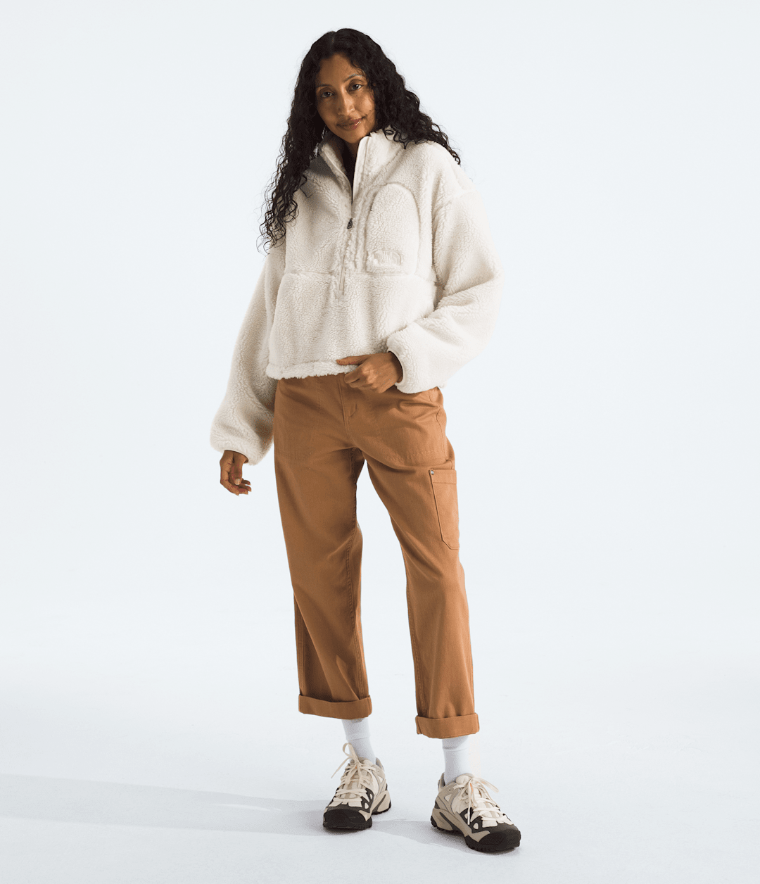 Women’s Extreme Pile 2 Pullover White Dune