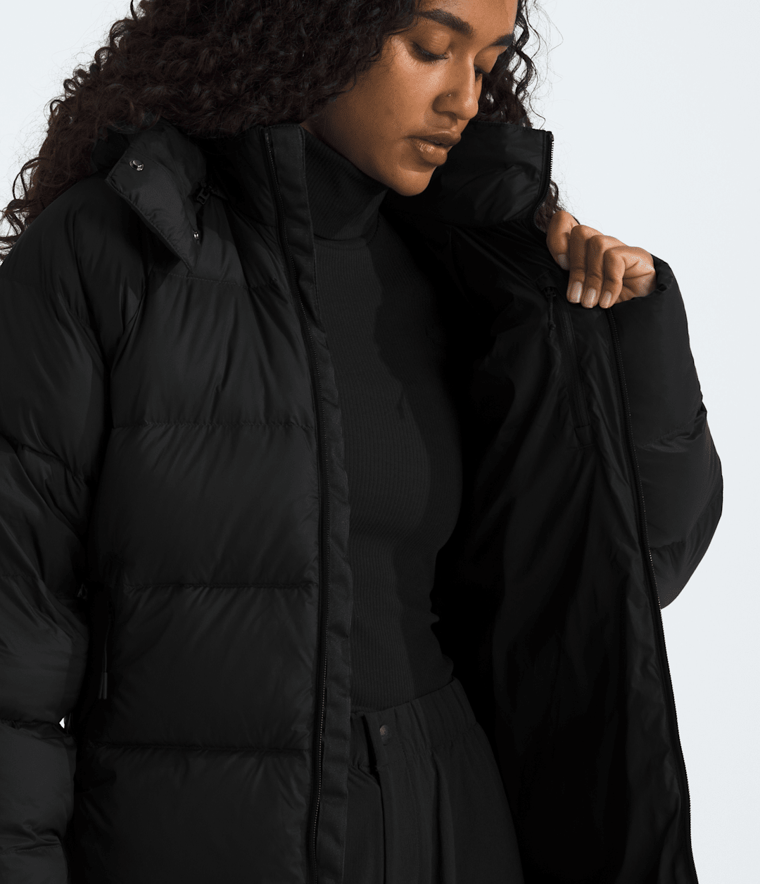 Women’s Hydrenalite™ City Down Hooded Parka TNF Black