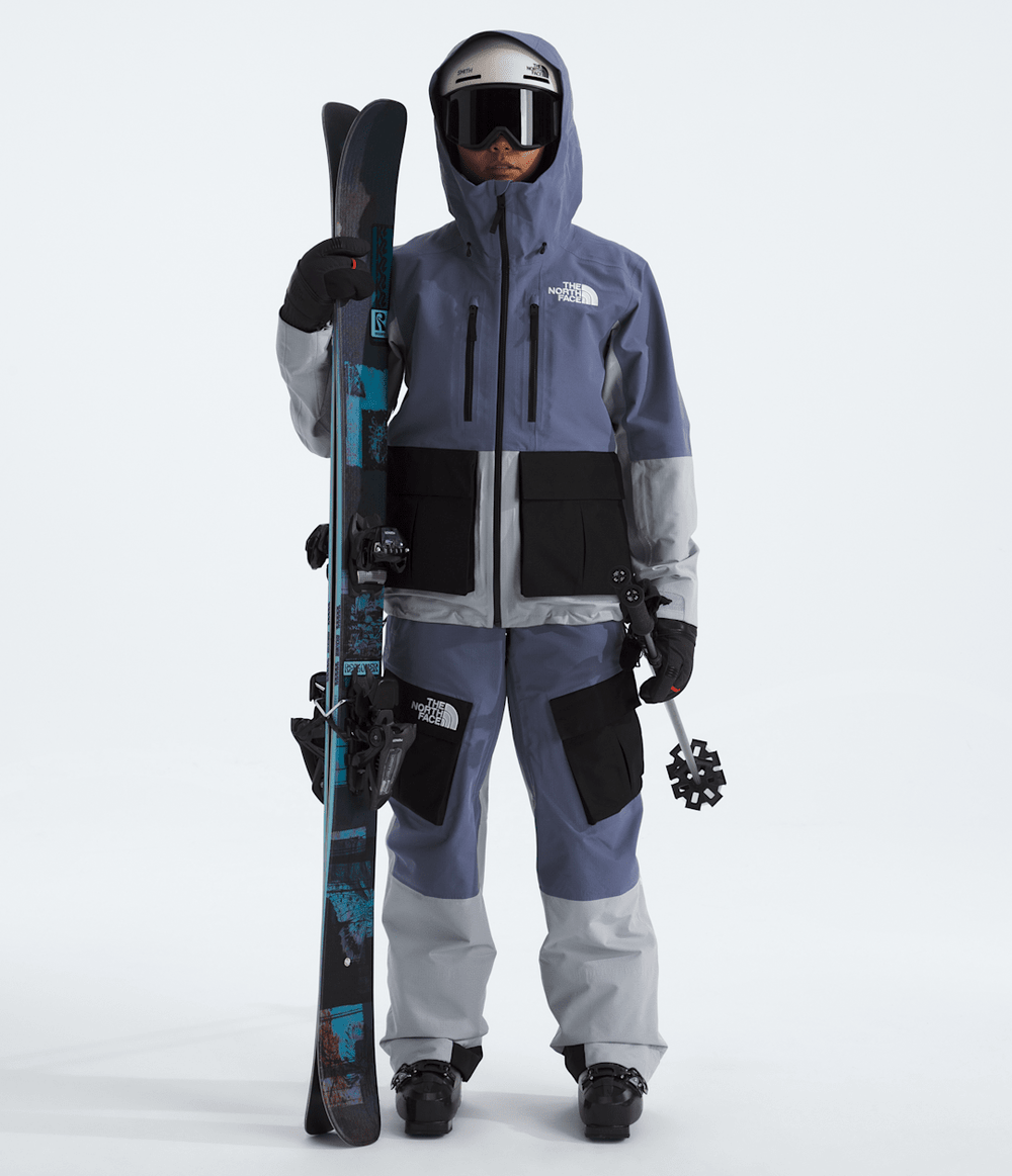 Women’s Dragline Bibs Blue Flax/Twilight Galaxy/TNF Black
