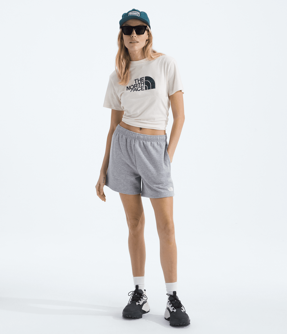 Women’s Evolution Simple Dome Regular Shorts TNF Pale Grey Heather