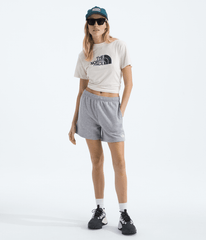 Women’s Evolution Simple Dome Regular Shorts TNF Pale Grey Heather