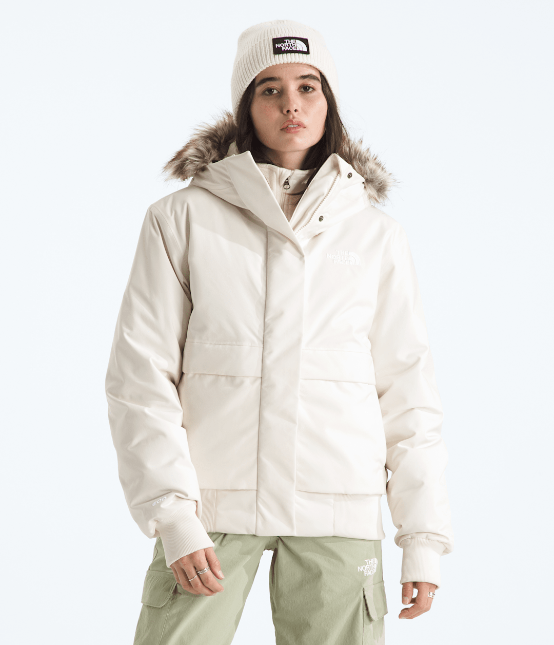 Women’s Arctic Bomber White Dune