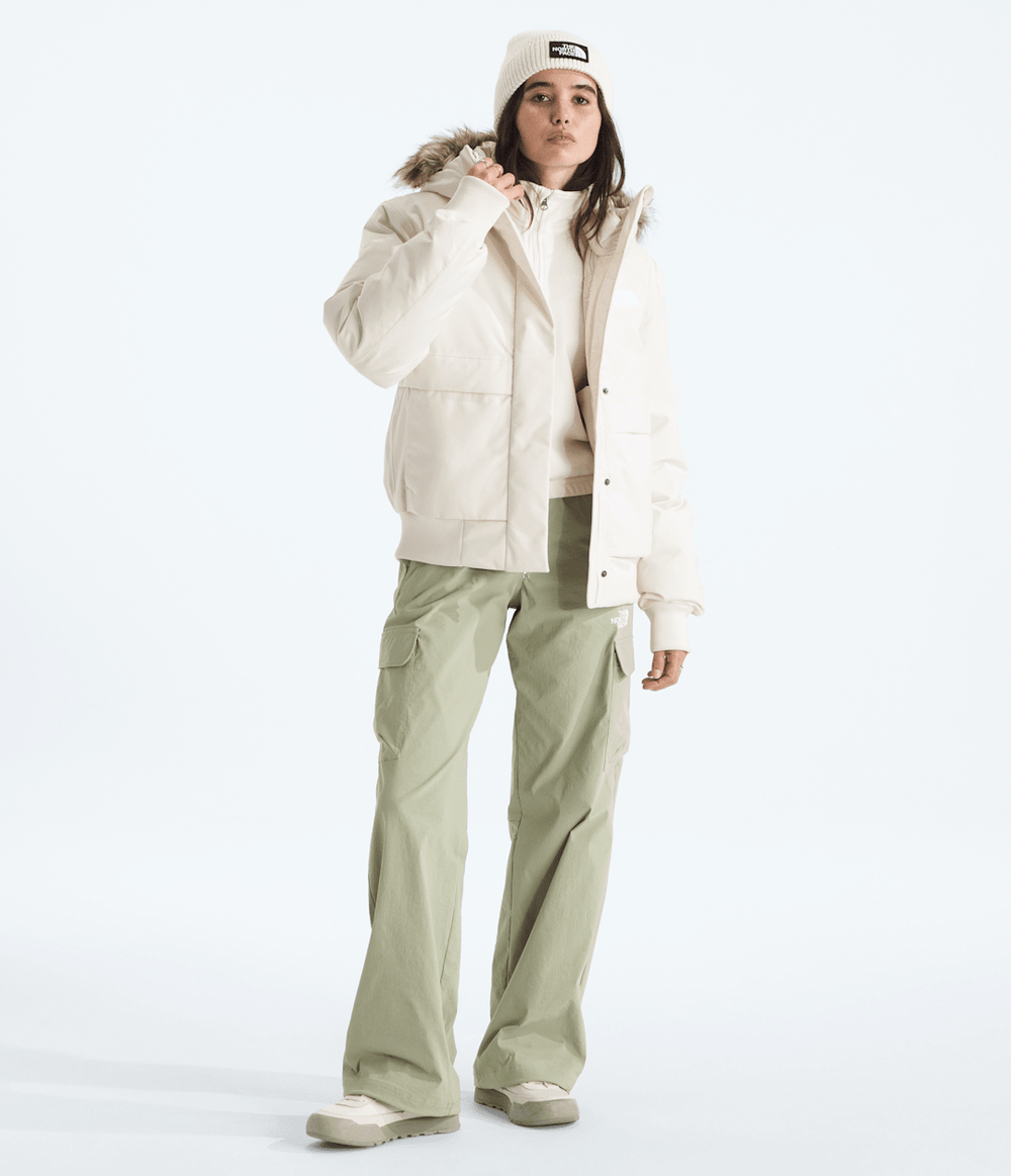 Women’s Arctic Bomber White Dune