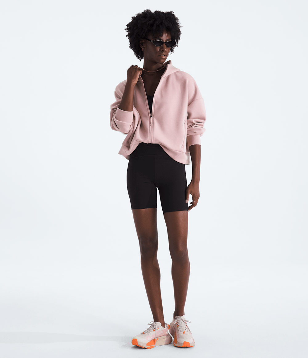 Women’s Jaida Full-Zip Hooded Jacket Metal Pink