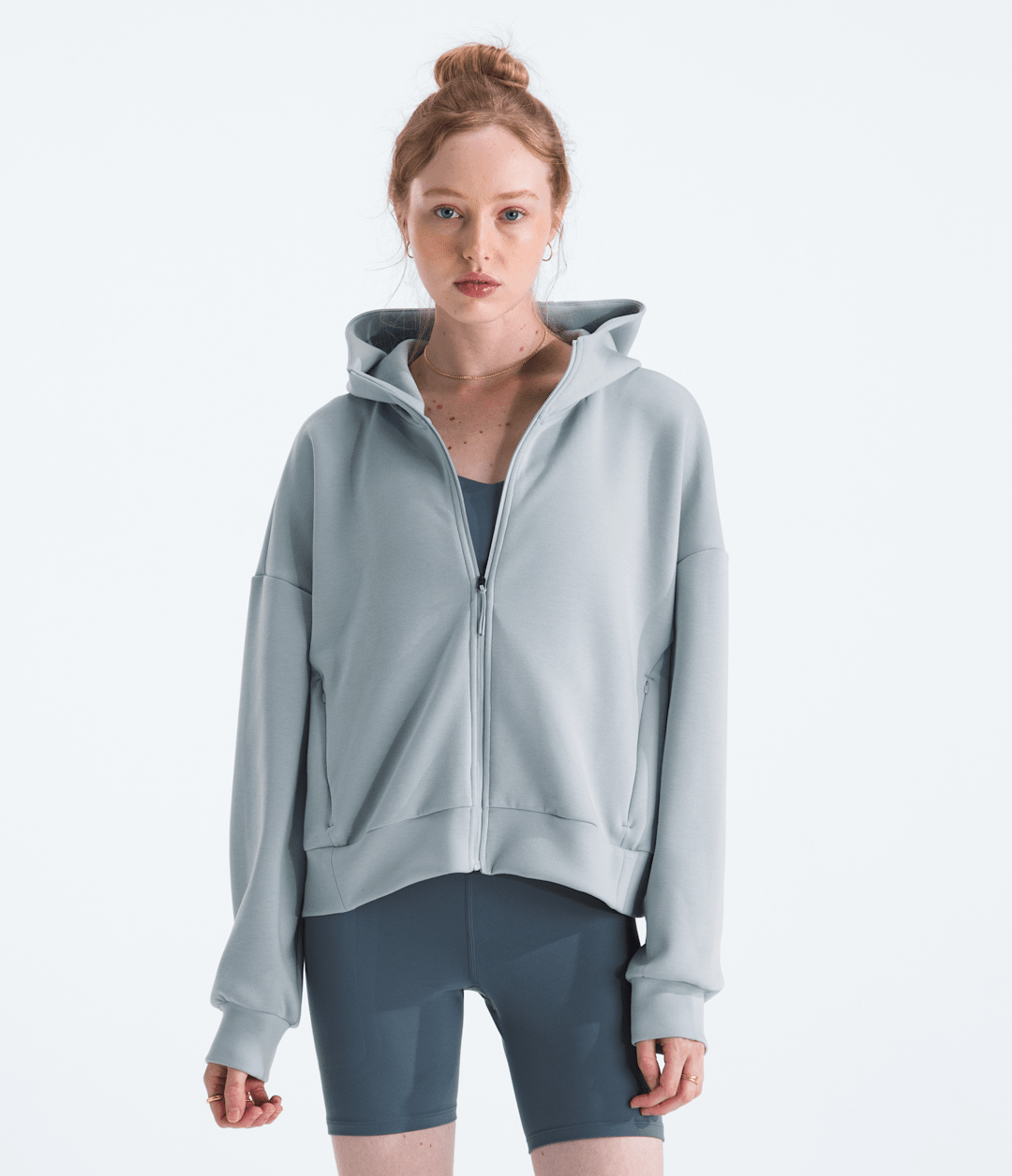 Women’s Jaida Full-Zip Hooded Jacket Frost Grey