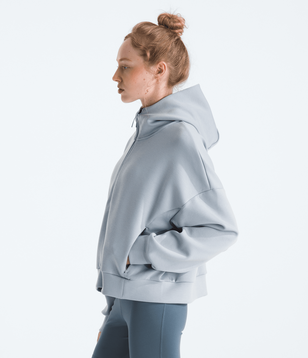 Women’s Jaida Full-Zip Hooded Jacket Frost Grey