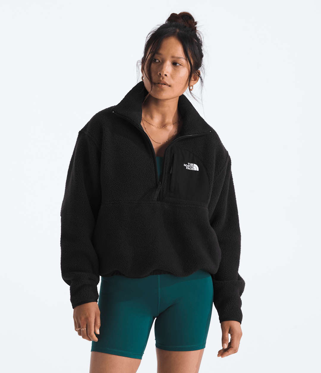 Women’s Yumiori Off Peak ½-Zip Jacket TNF Black