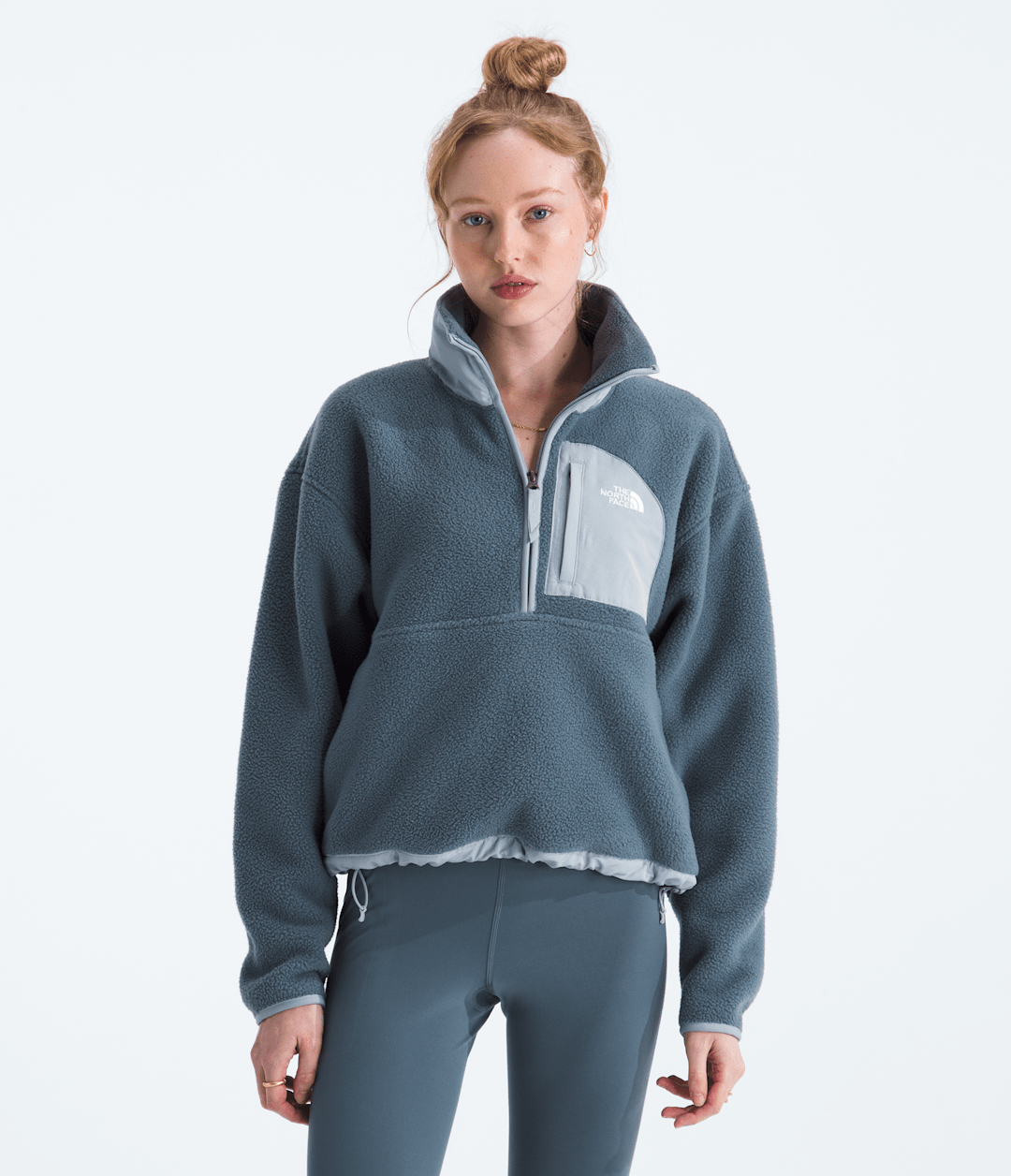 Women’s Yumiori Off Peak ½-Zip Jacket Granite Grey-Frost Grey