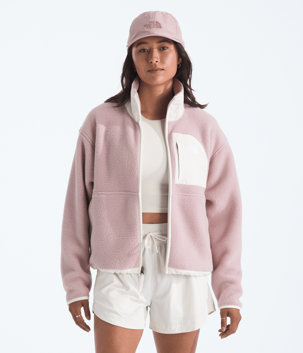 Women’s Yumiori Off Peak Full-Zip Jacket METAL PINK-WHITE DUNE