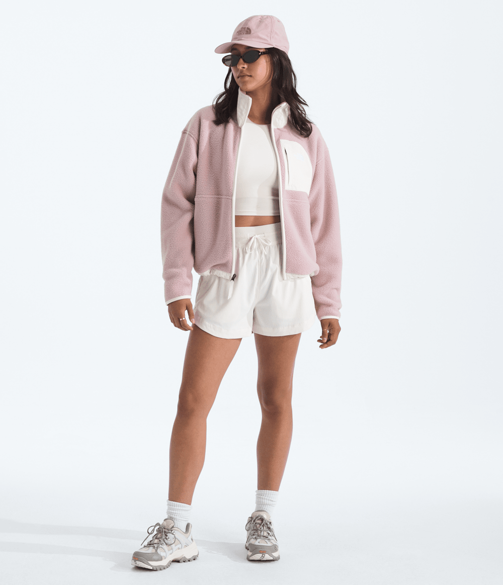 Women’s Yumiori Off Peak Full-Zip Jacket METAL PINK-WHITE DUNE