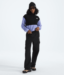 Women’s Glacier Fleece ½-Zip Short Jacket Periwinkle Glow-Tnf Black