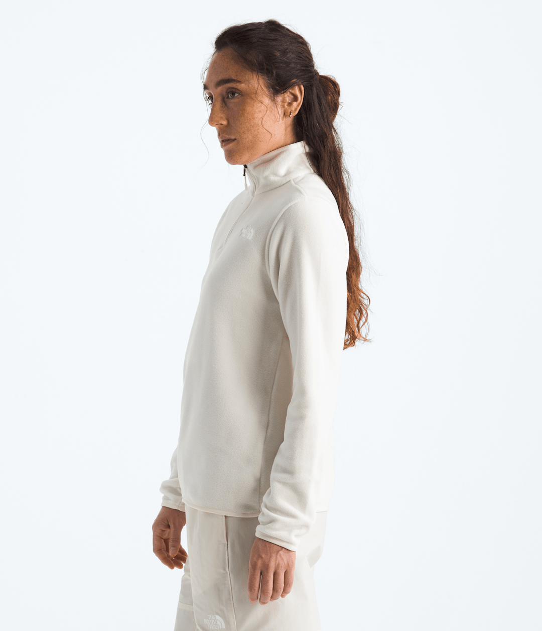 Women’s Glacier Fleece ¼-Zip Jacket White Dune