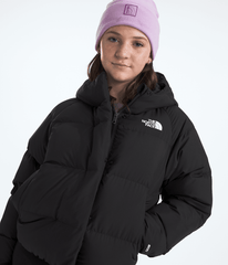 Girls’ North Down Hooded Jacket TNF Black