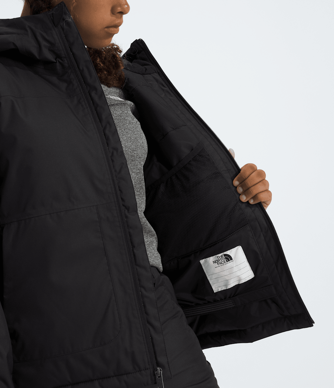 Girls’ Freedom Insulated Jacket TNF Black