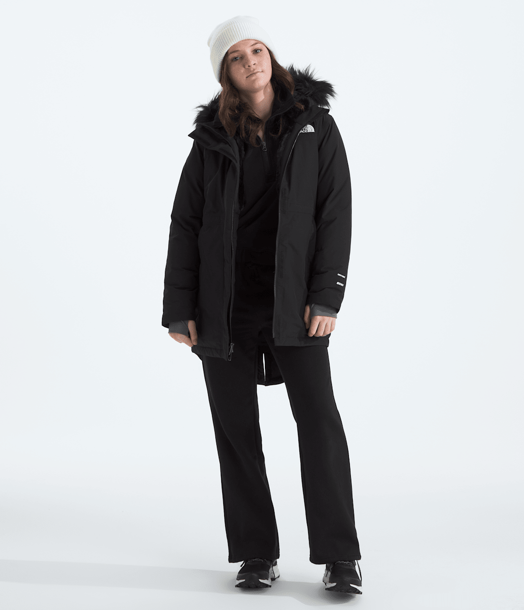 Girls’ Arctic Parka TNF Black
