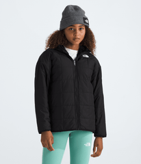 Girls’ Reversible Shasta Short Parka TNF Black