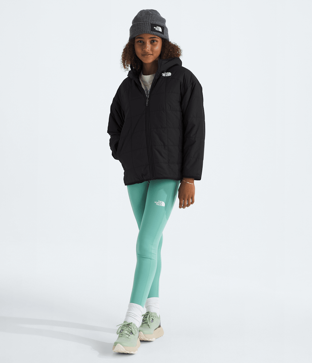 Girls’ Reversible Shasta Short Parka TNF Black