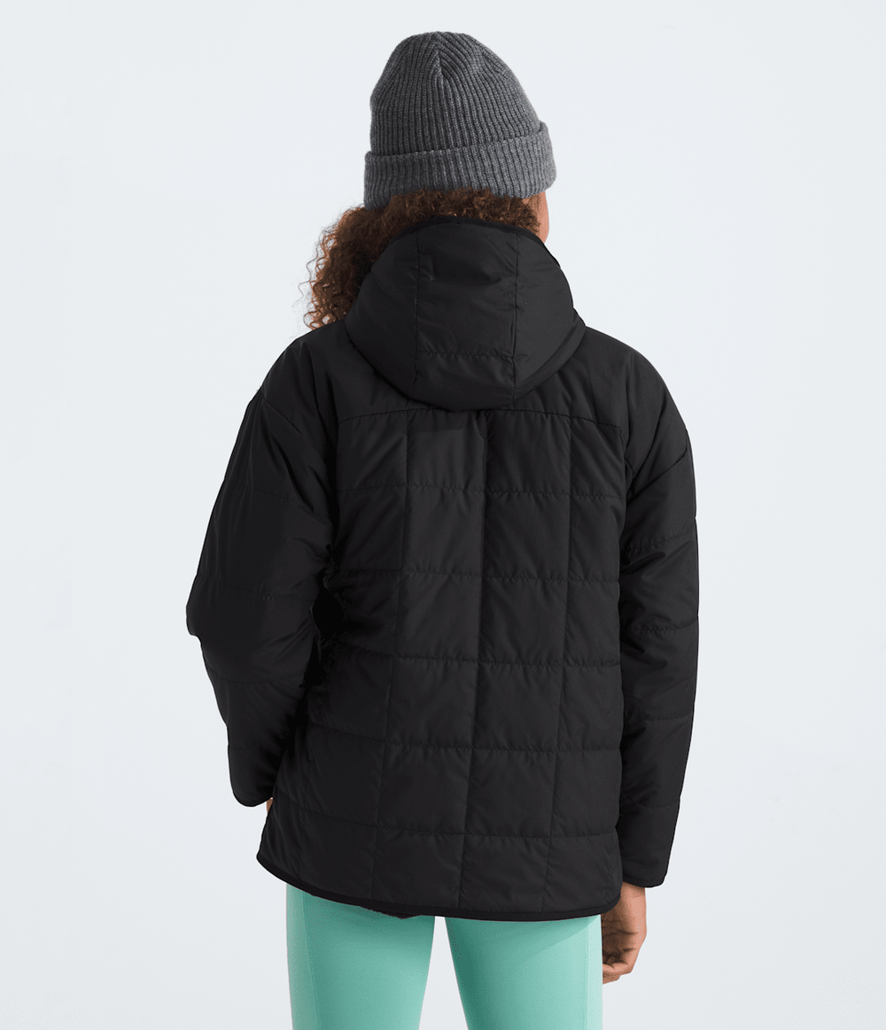 Girls’ Reversible Shasta Short Parka TNF Black
