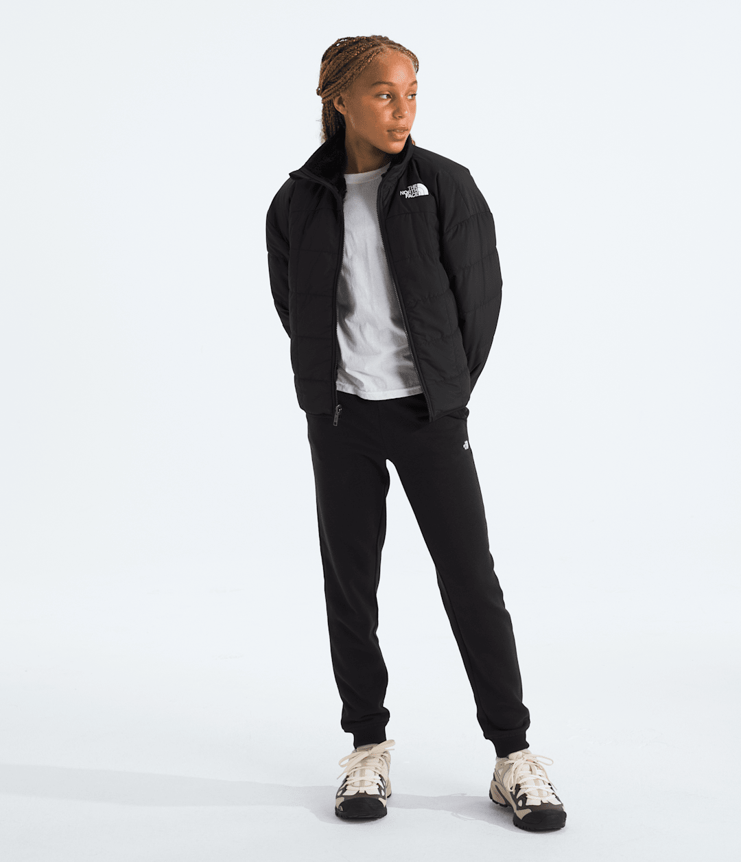 Girls’ Reversible Shasta Full-Zip Jacket TNF Black
