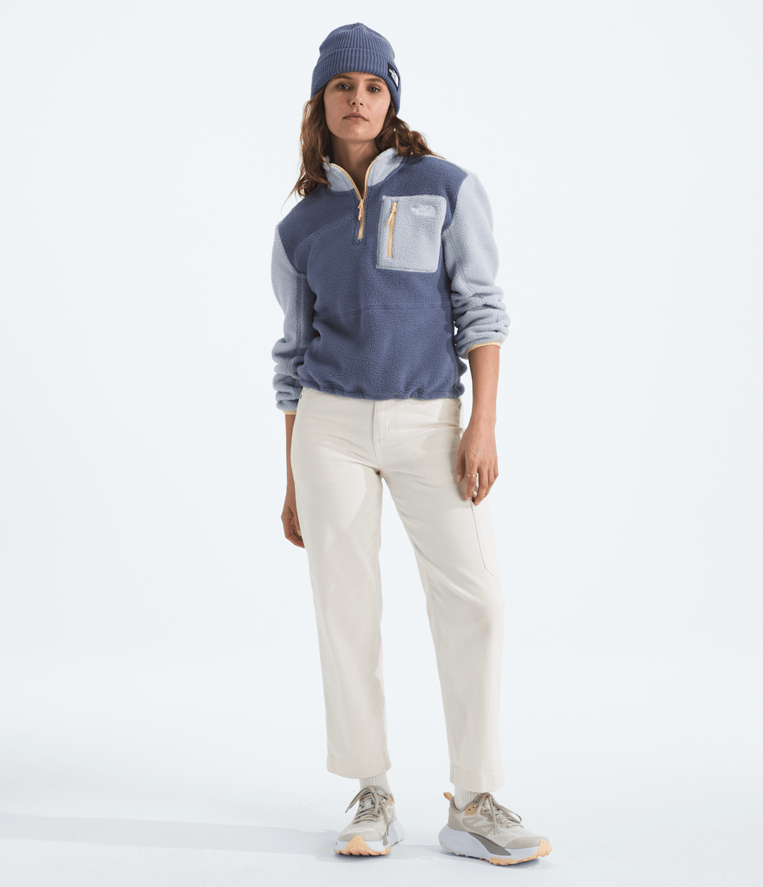 Women’s Yumiori ¼-Zip Jacket Twilight Galaxy/Blue Flax/Mineral Salt