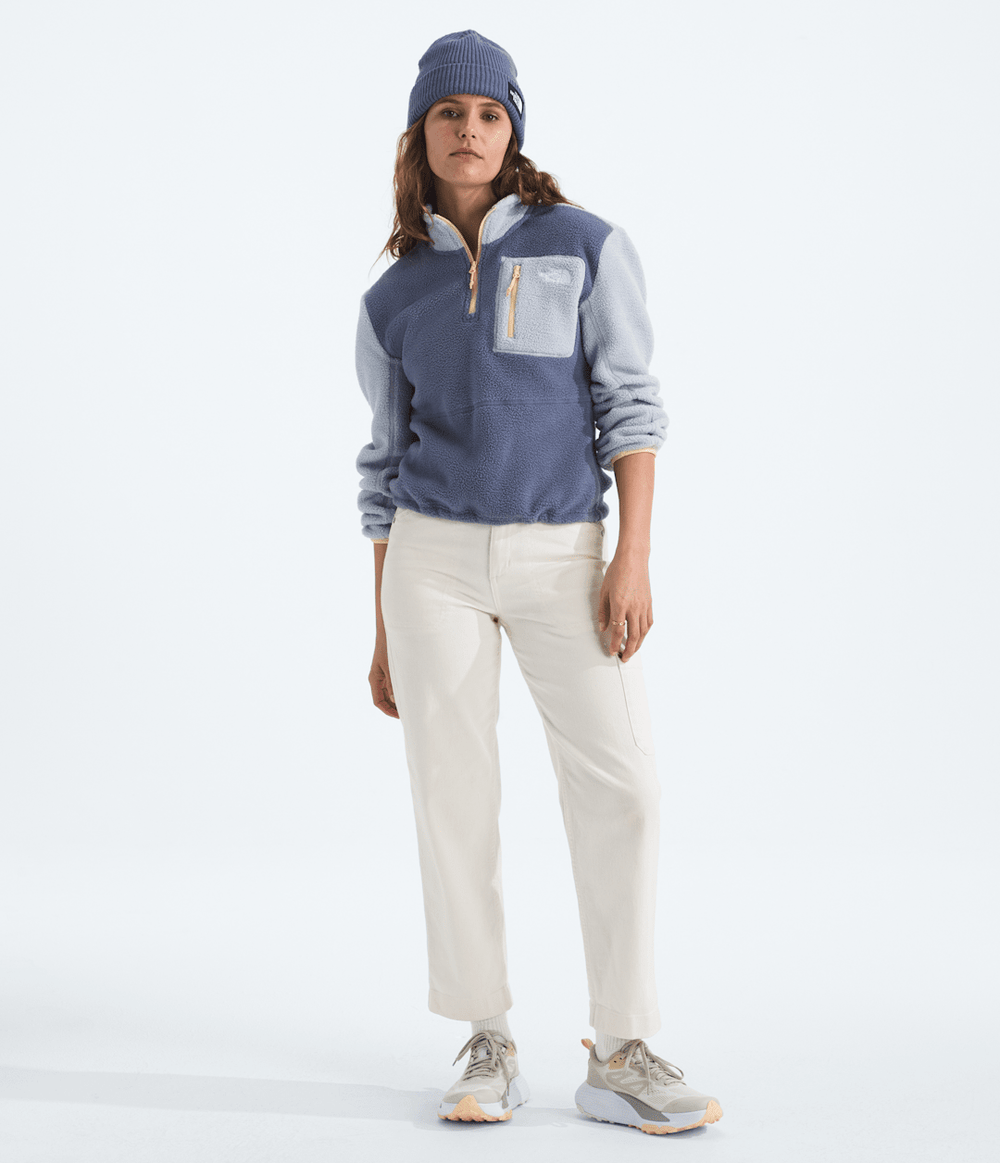 Women’s Yumiori ¼-Zip Jacket Twilight Galaxy/Blue Flax/Mineral Salt