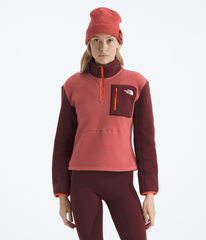 Women’s Yumiori ¼-Zip Jacket Mars Dust/Sumac/Solar Flare