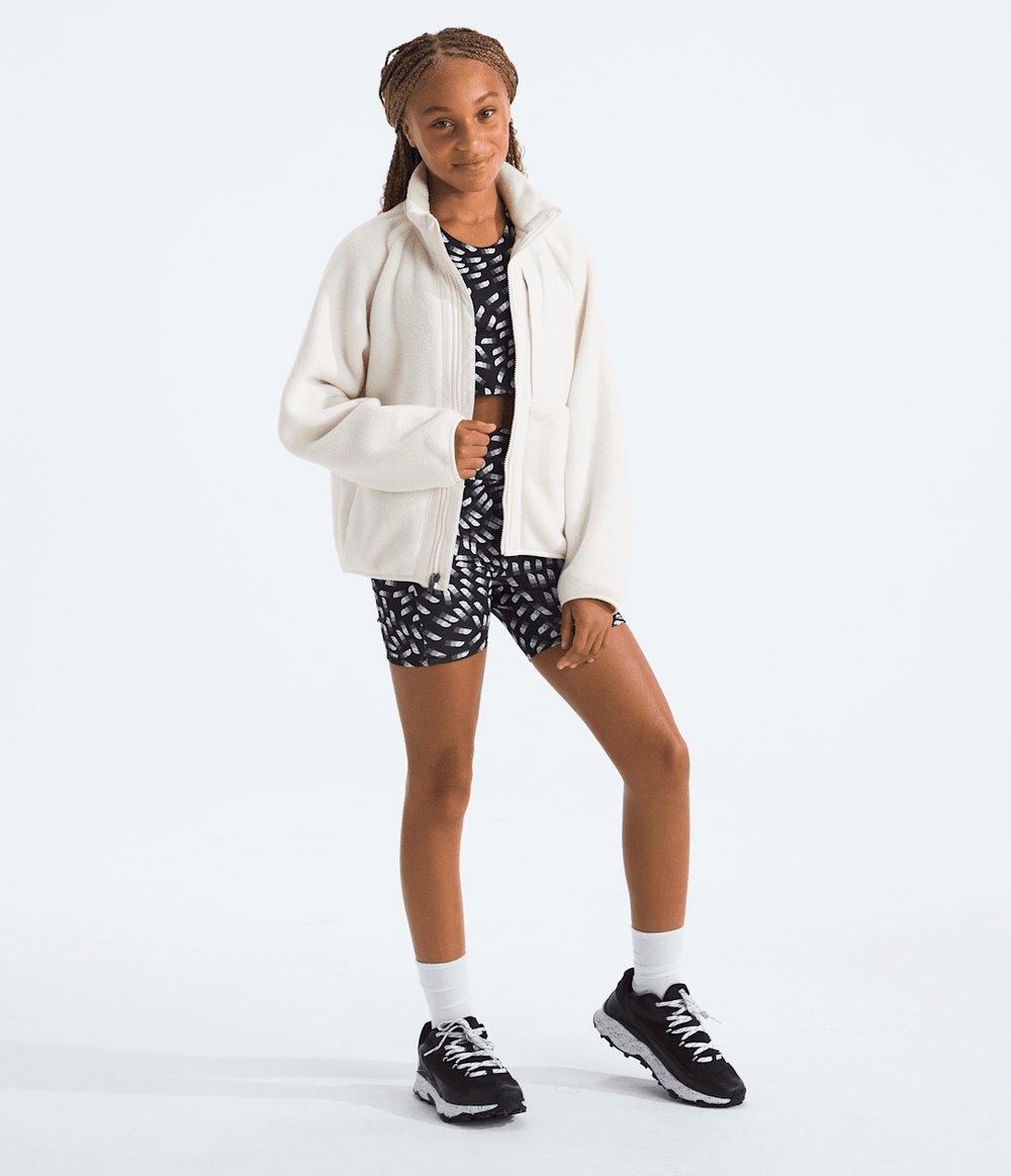 Girls’ Yumiori Full-Zip Jacket White Dune