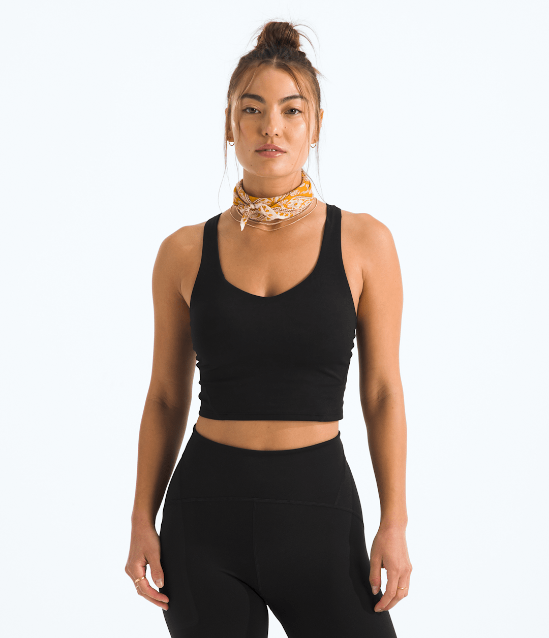 Women’s Jaida Long Line Bra TNF Black