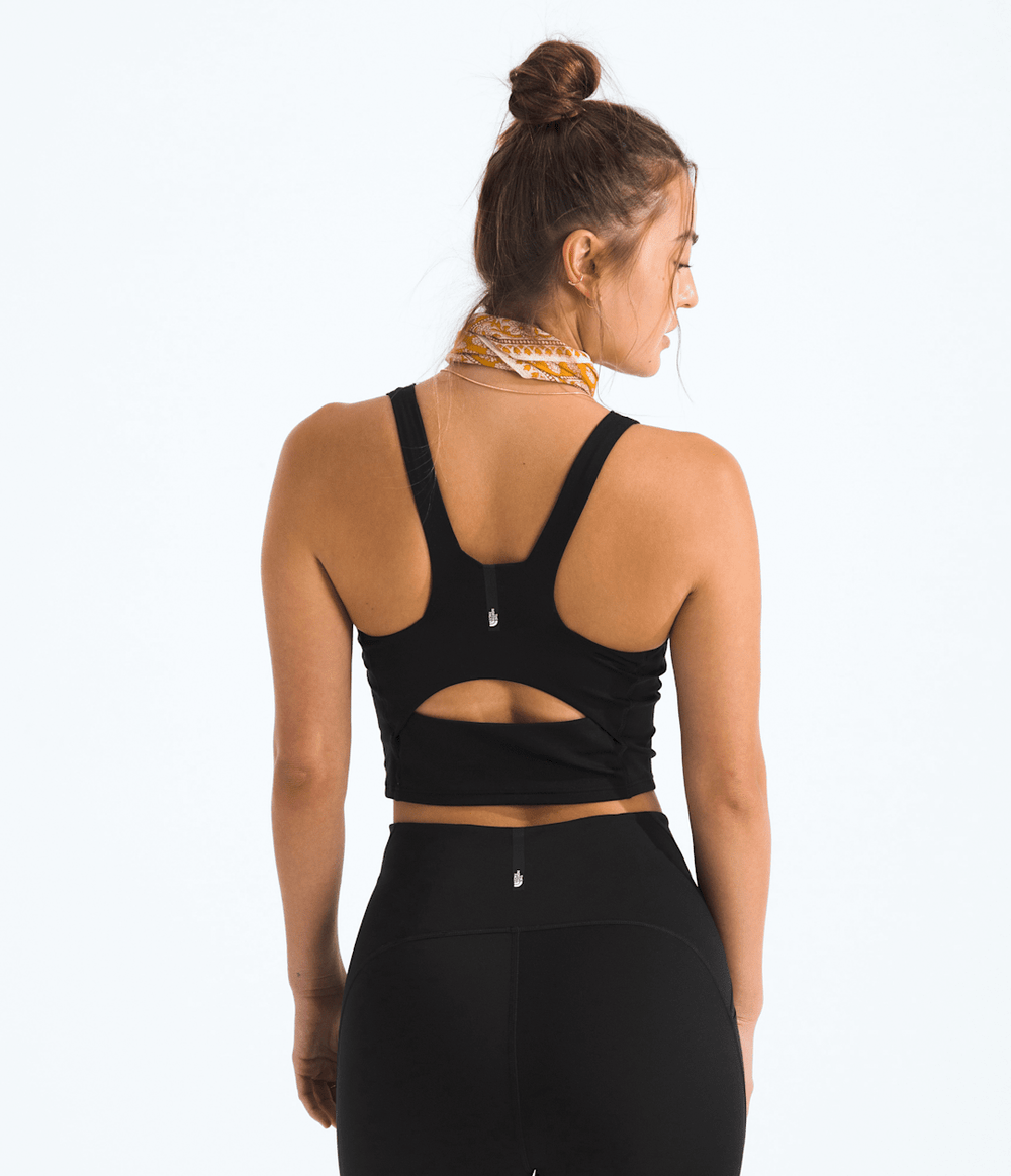Women’s Jaida Long Line Bra TNF Black