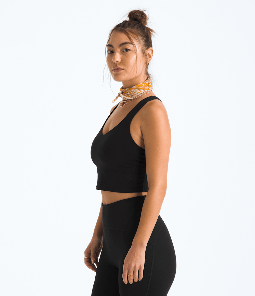 Women’s Jaida Long Line Bra TNF Black
