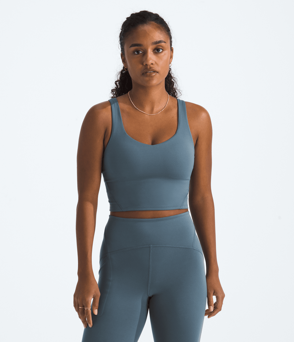 Women’s Jaida Long Line Bra Granite Grey