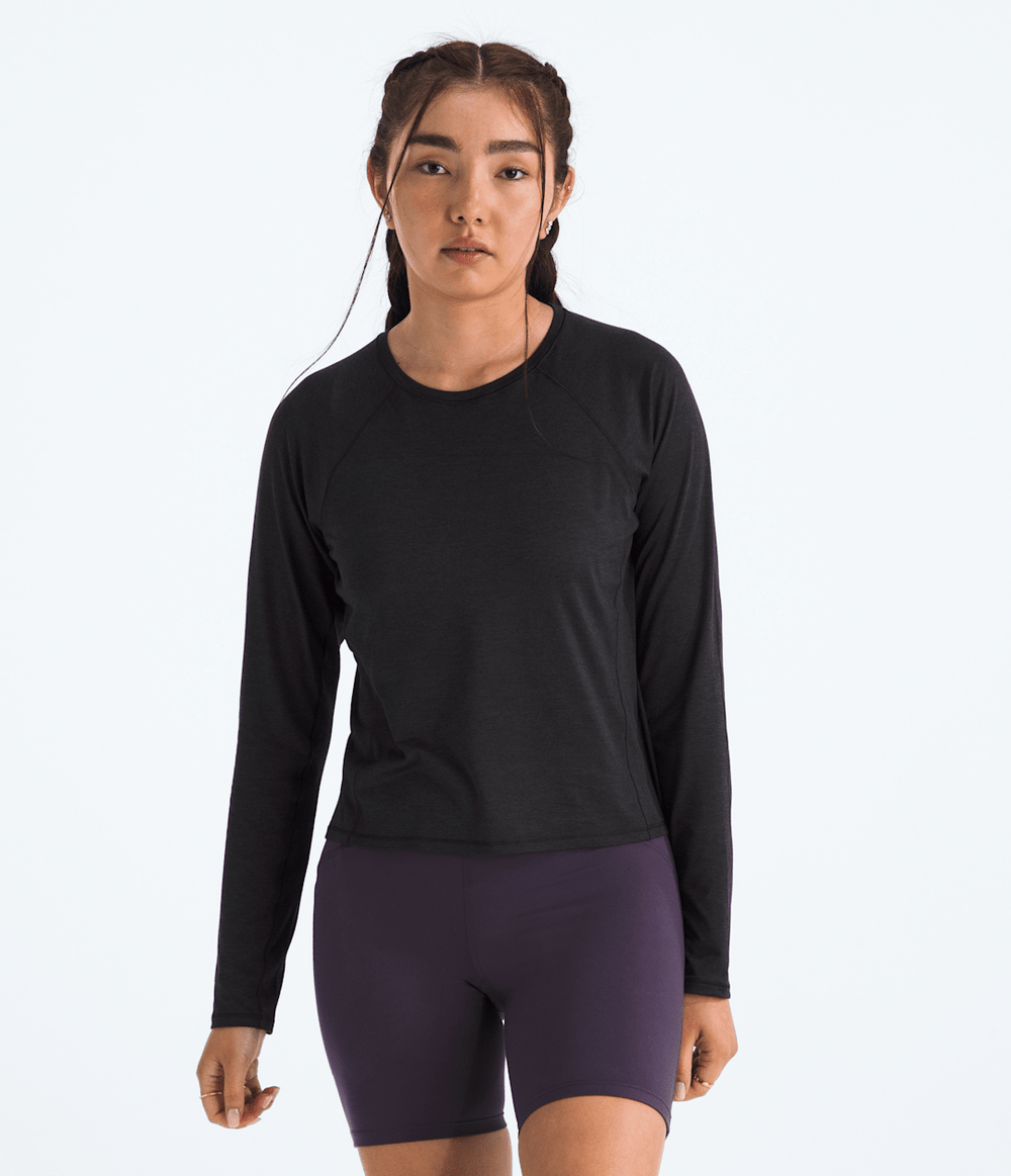 Women’s Jaida Long-Sleeve TNF Black Dark Heather