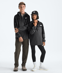 Boys’ & Girls’ Hike Packable Shell TNF Black/Asphalt Grey