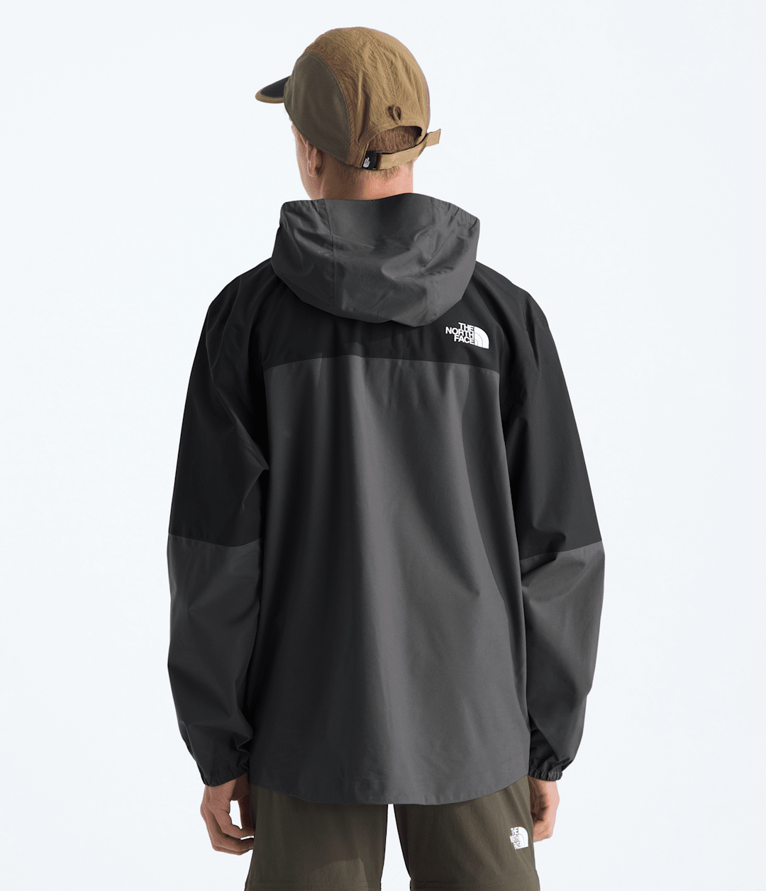 Boys’ & Girls’ Hike Packable Shell TNF Black/Asphalt Grey