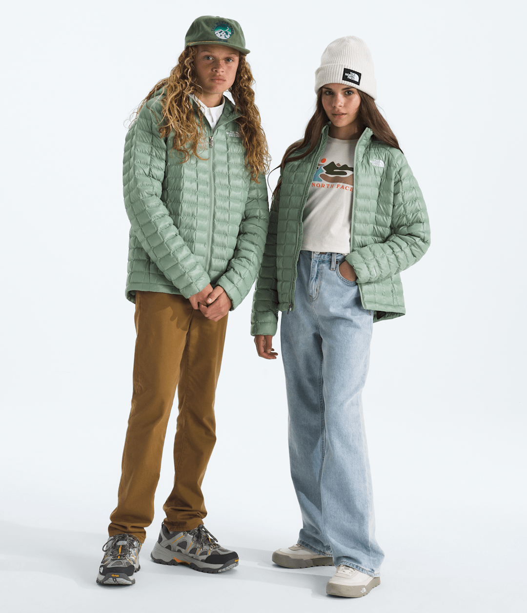 Boys’ & Girls’ THERMOBALL™ Hooded Jacket Slate Moss