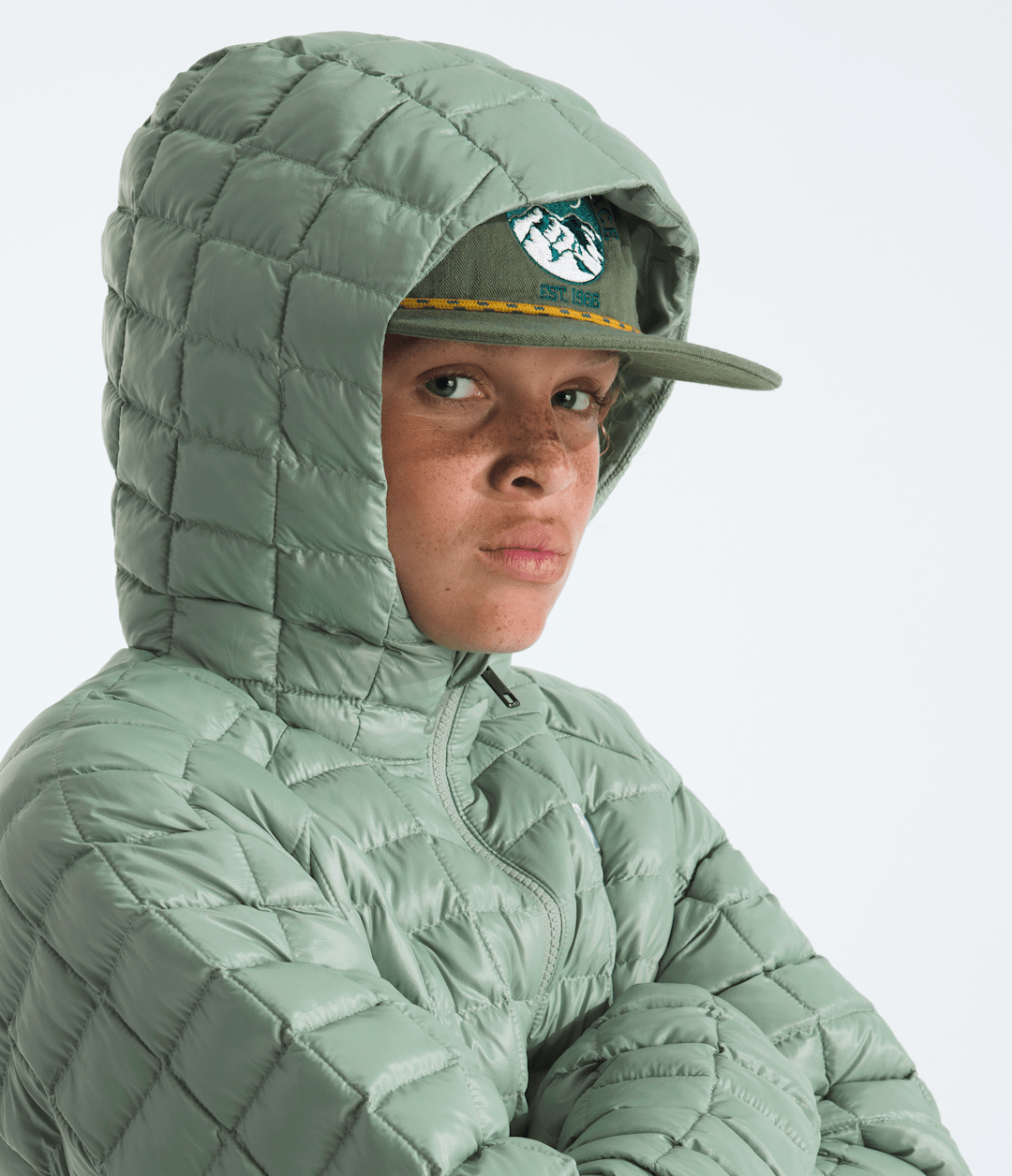 Boys’ & Girls’ THERMOBALL™ Hooded Jacket Slate Moss