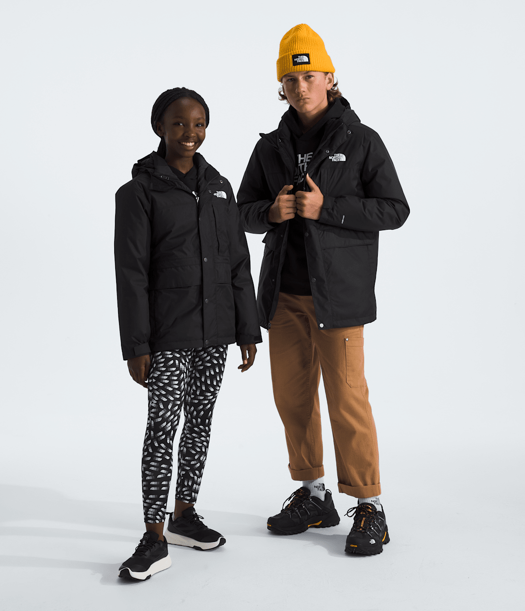 Boys’ & Girls’ North Down Triclimate® TNF Black