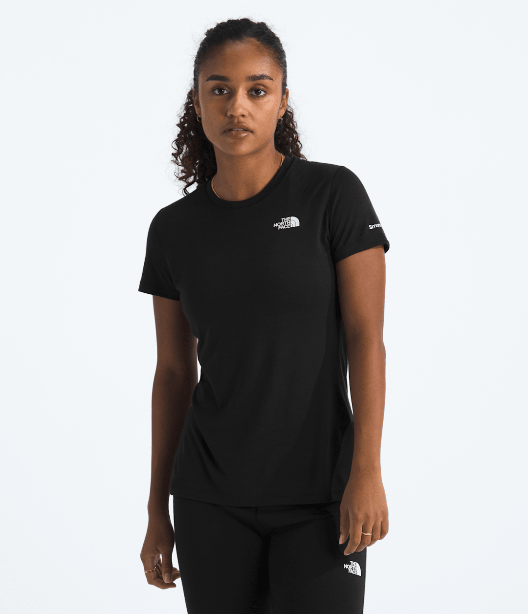 TNF X Smartwool Women’s Merino Blend 150 Short-Sleeve Crew Black