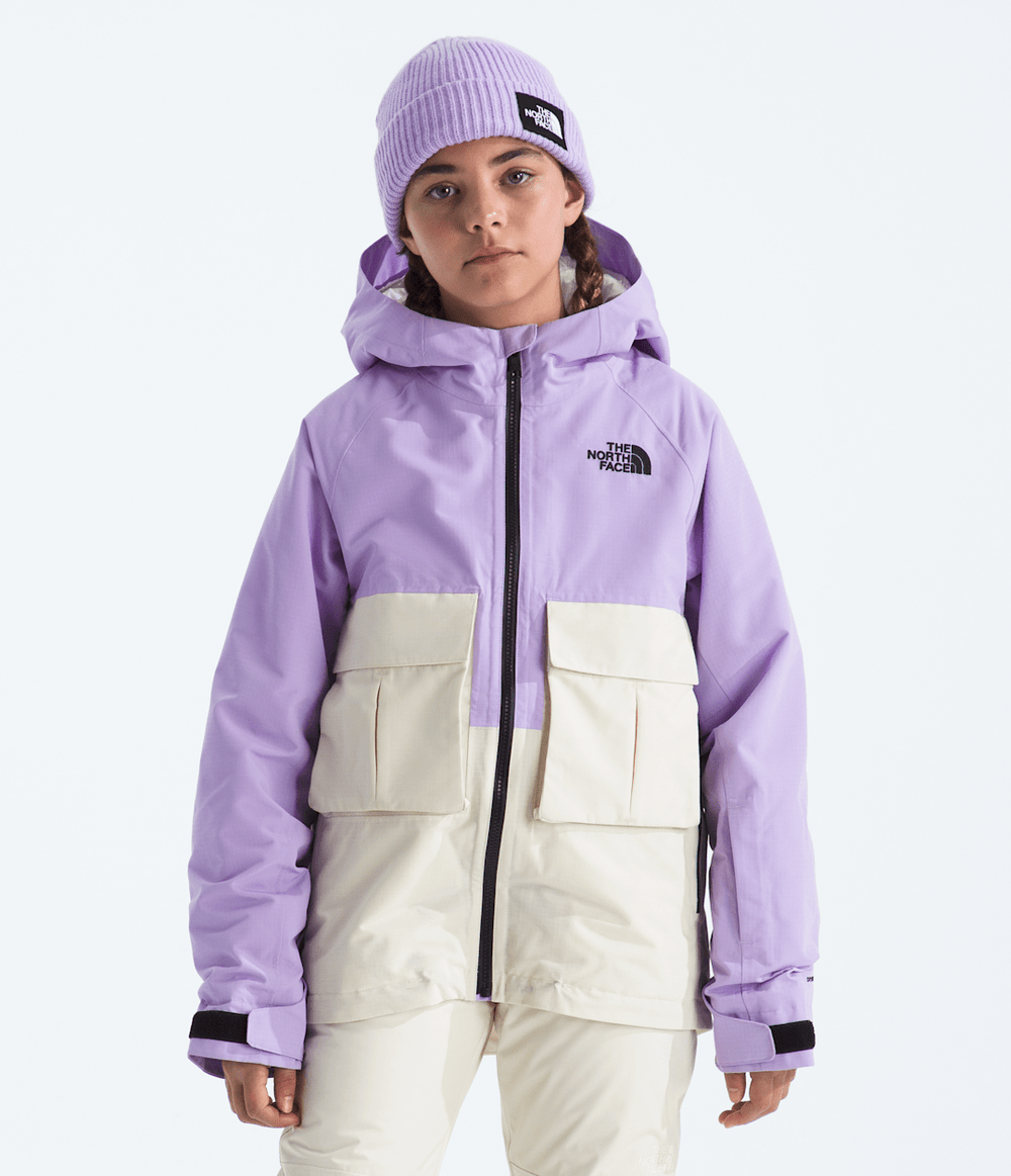 Boys’ & Girls’ Dragline Jacket Lite Lilac/White Dune
