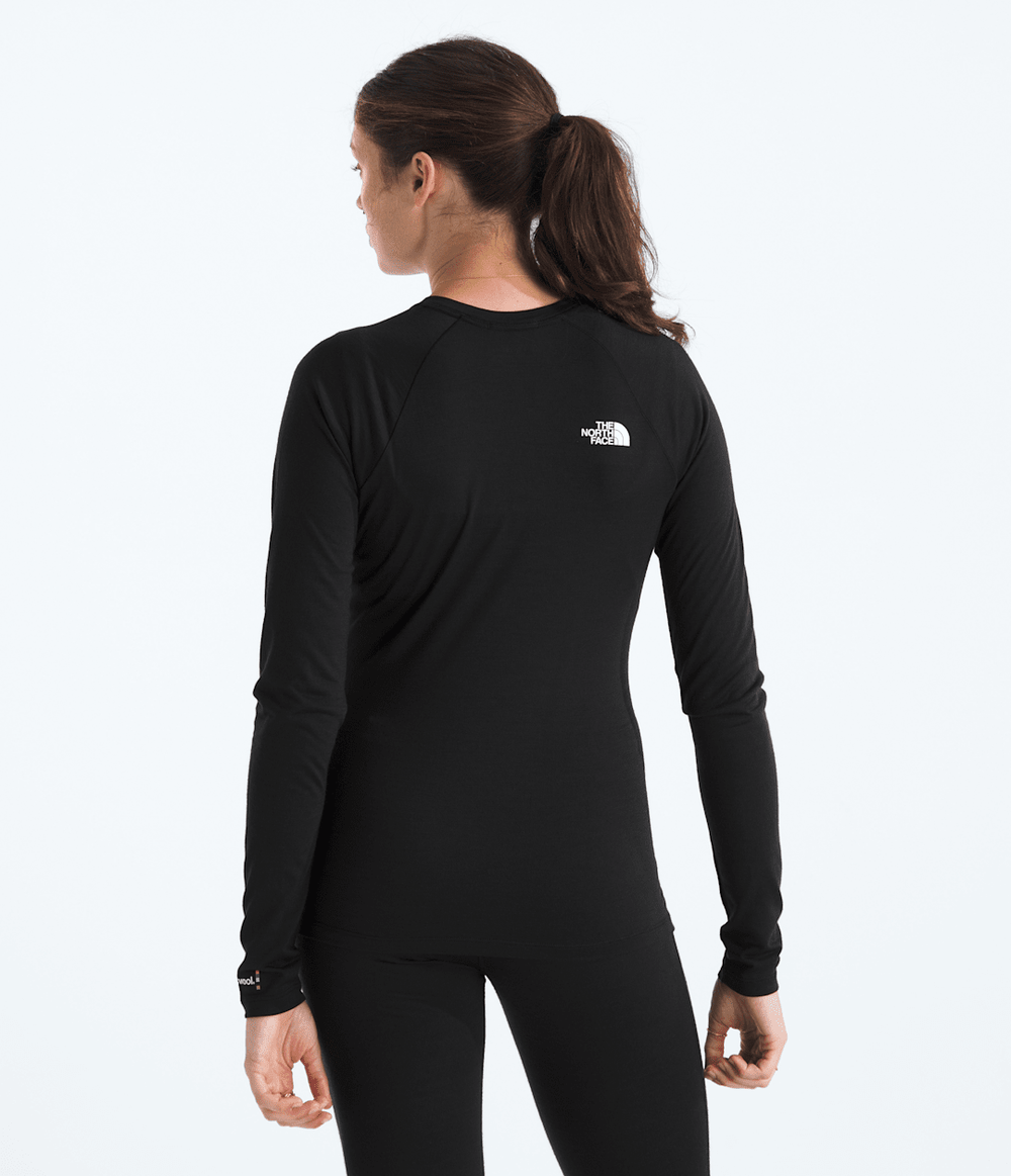 TNF X Smartwool Women’s Merino Blend 150 Long-Sleeve Crew Black