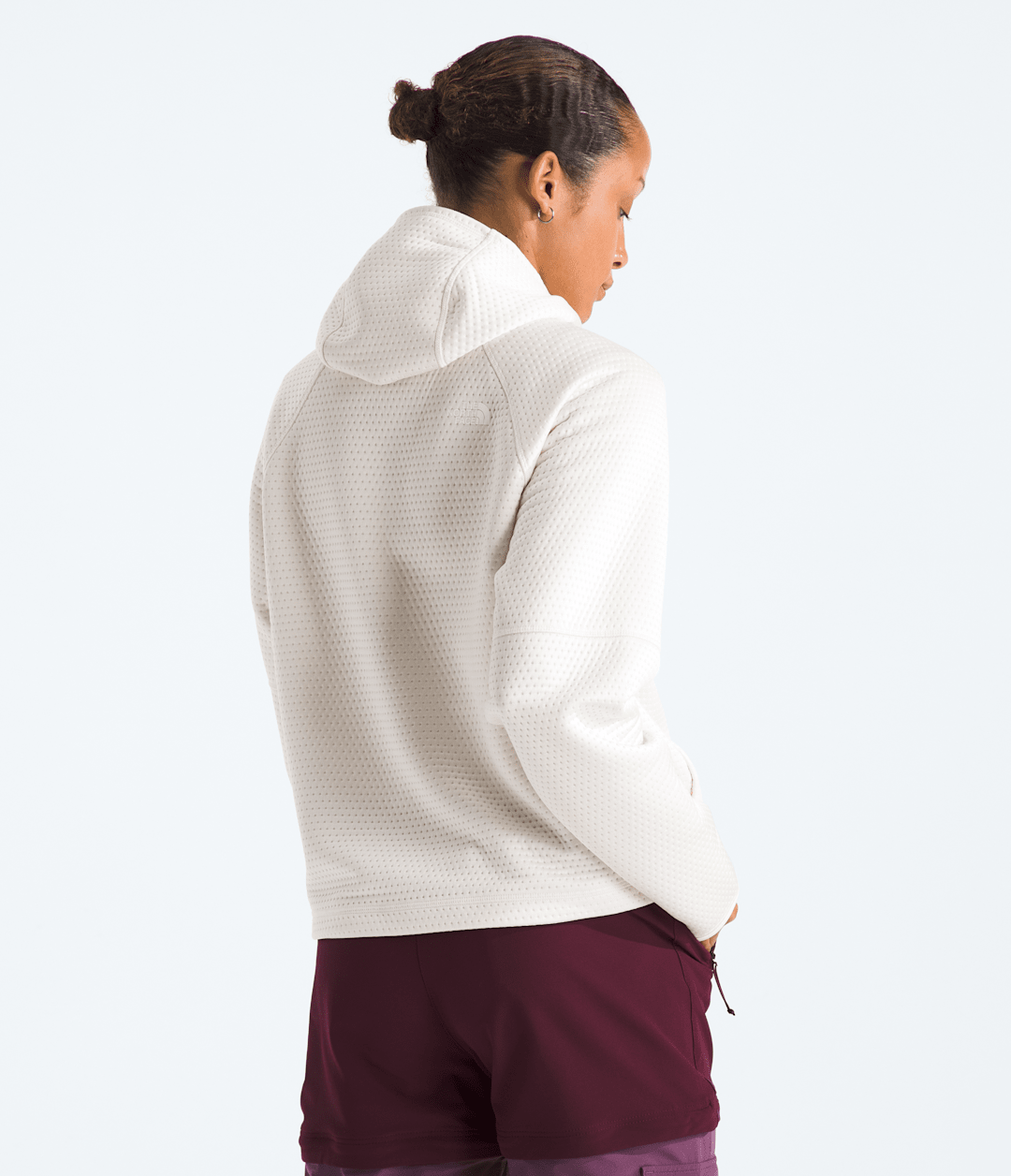 Women’s DOTKNIT™ Thermal Full-Zip Hoodie White Dune