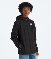 Boys’ & Girls’ Zipline Rain Jacket TNF Black