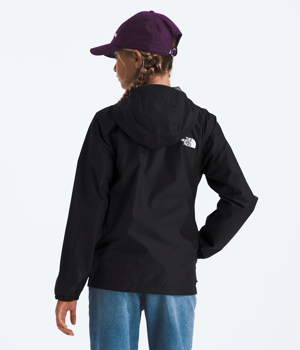 Boys’ & Girls’ Zipline Rain Jacket TNF Black