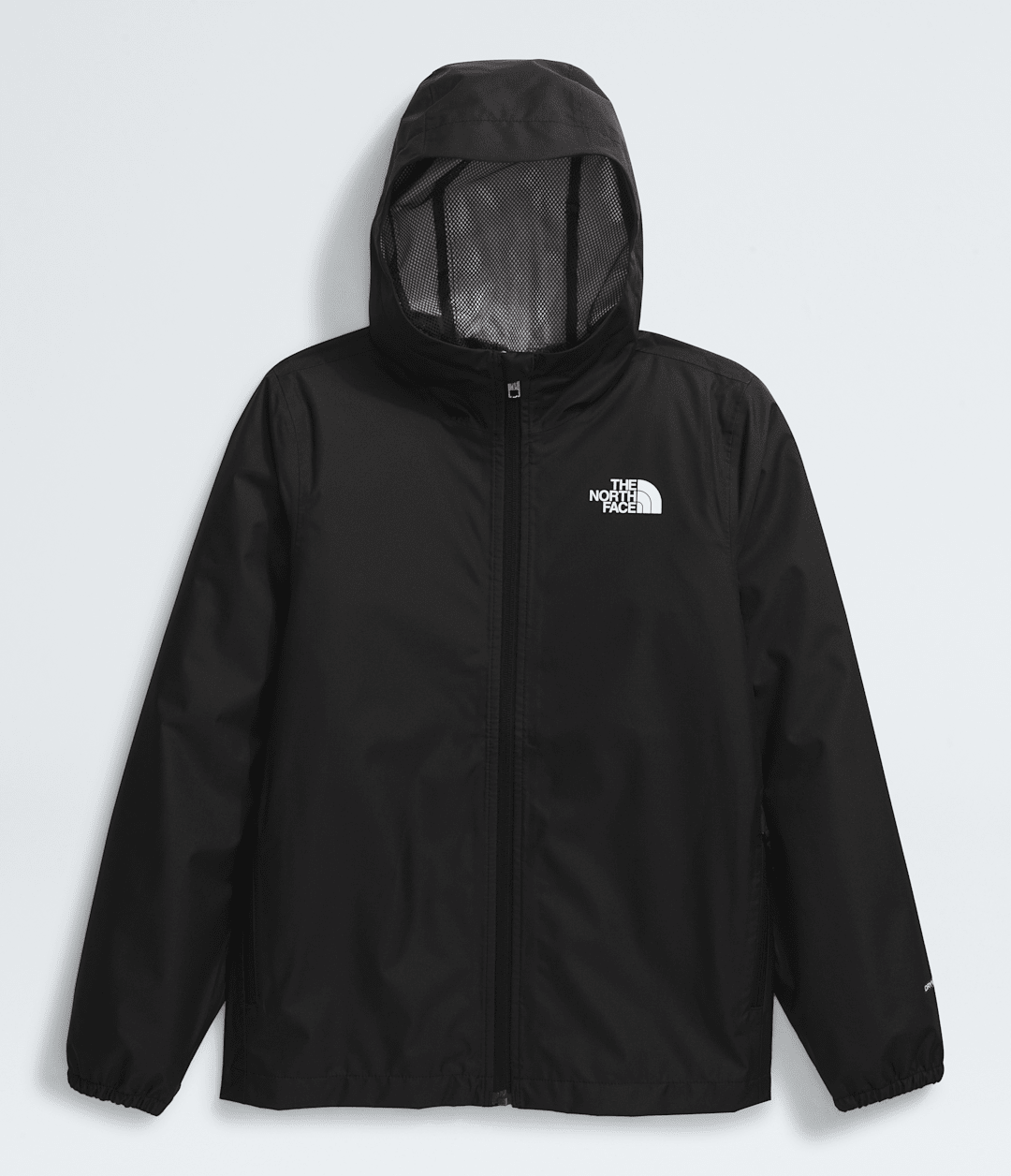 Boys’ & Girls’ Zipline Rain Jacket TNF Black